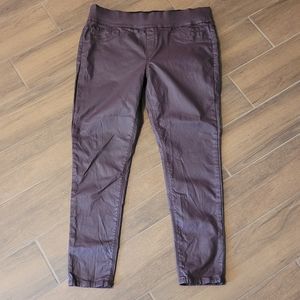 Laurie Felt Leatherette leggings large